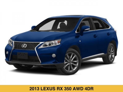 2013 Lexus RX 350 AWD 4dr
