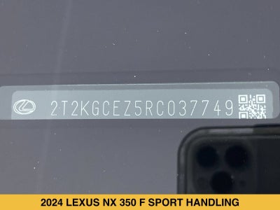 2024 Lexus NX 350 F SPORT Handling