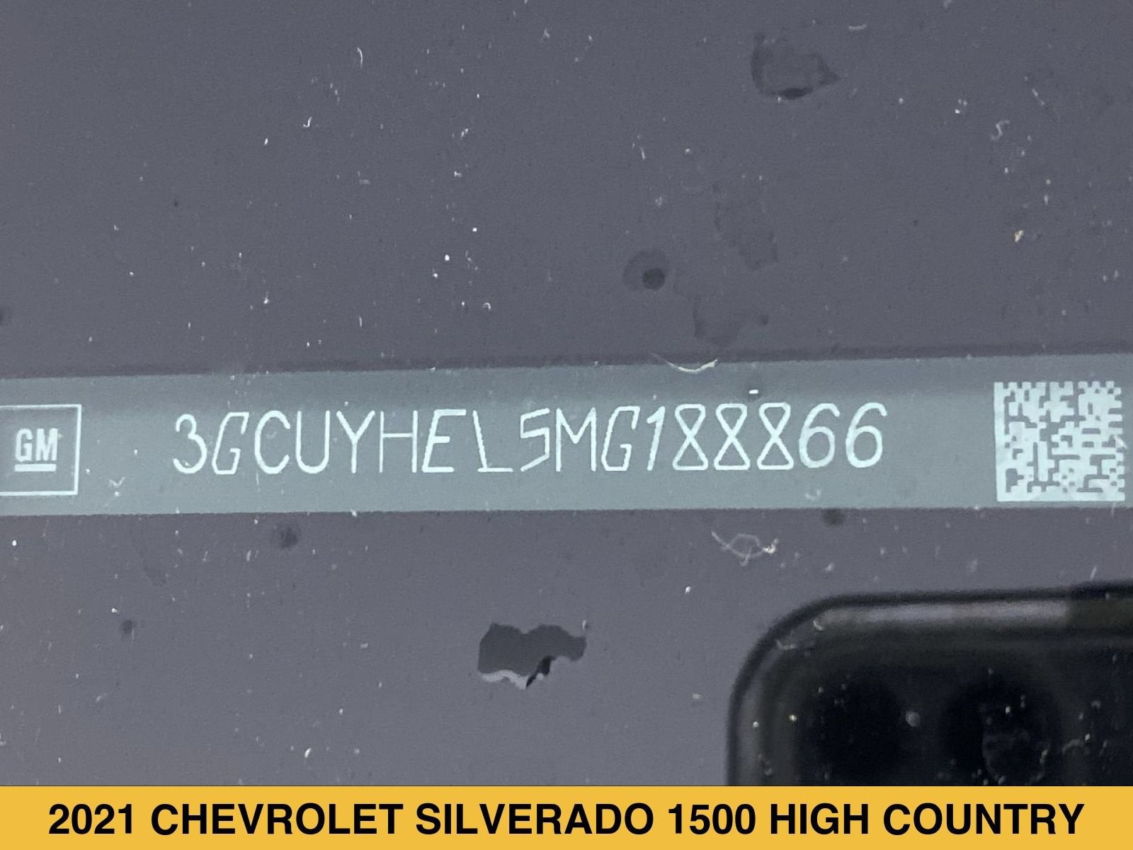 2021 Chevrolet Silverado 1500 High Country