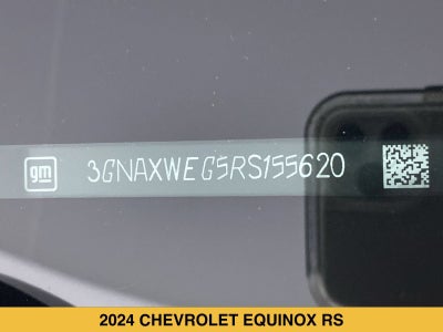 2024 Chevrolet Equinox RS