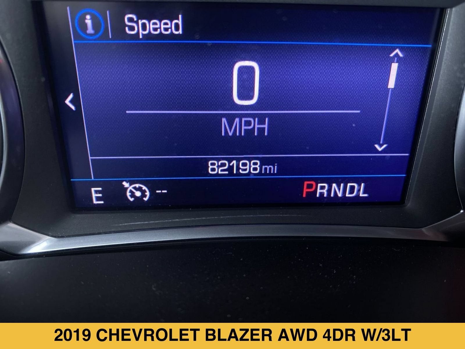 2019 Chevrolet Blazer AWD 4dr w/3LT