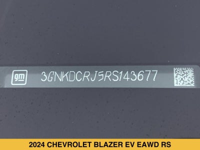 2024 Chevrolet Blazer EV RS