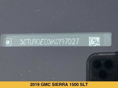 2019 GMC Sierra 1500 SLT