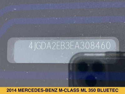 2014 Mercedes-Benz M-Class ML 350 BlueTEC