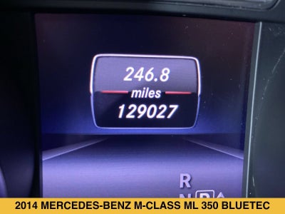 2014 Mercedes-Benz M-Class ML 350 BlueTEC