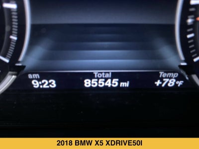 2018 BMW X5 xDrive50i
