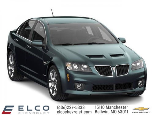 2009 Pontiac G8 4dr Sdn