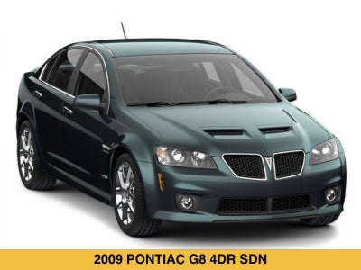 2009 Pontiac G8 4dr Sdn