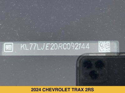 2024 Chevrolet Trax 2RS