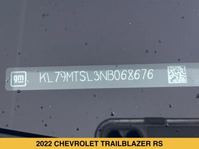 2022 Chevrolet Trailblazer RS