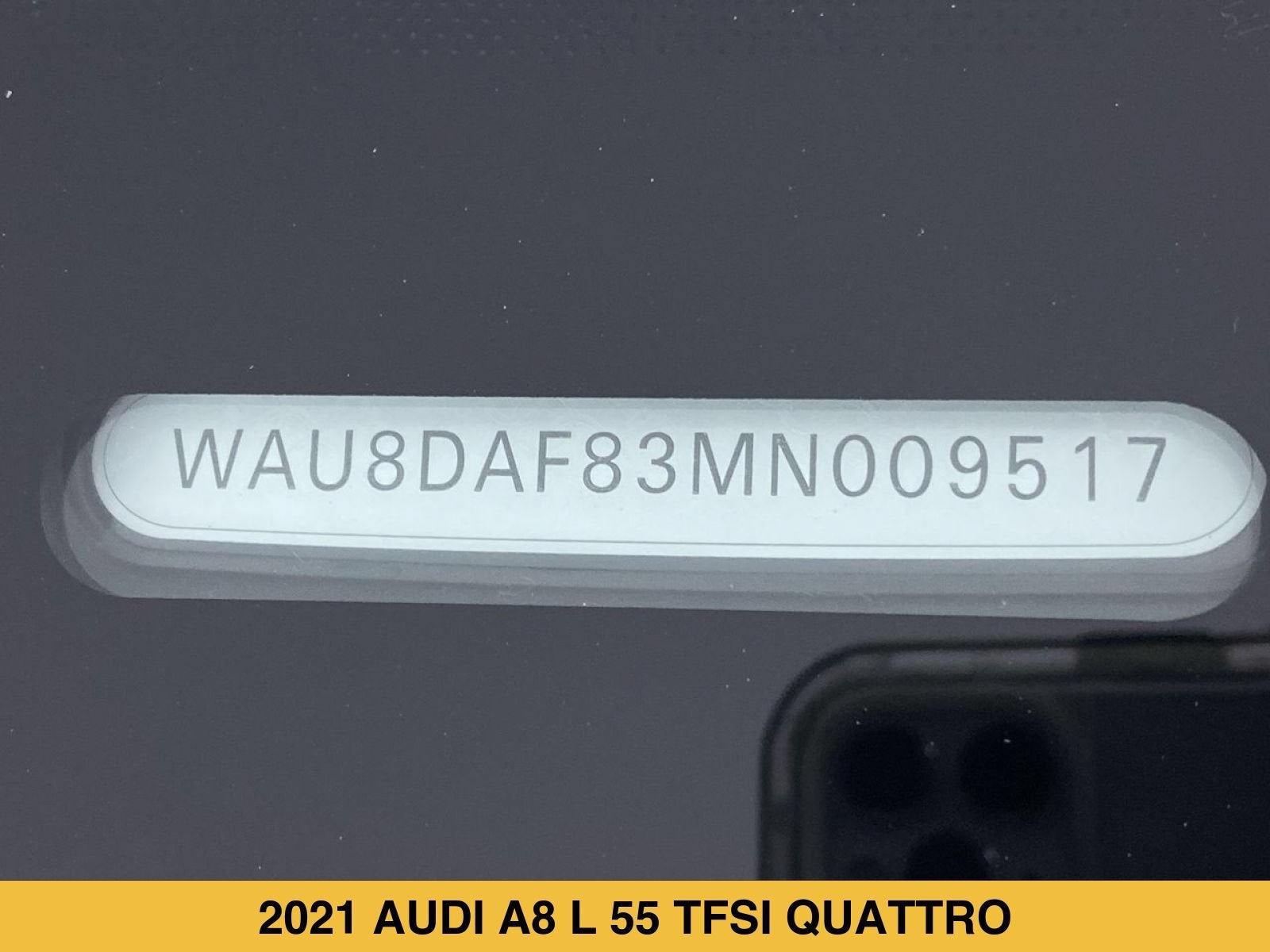 2021 Audi A8 L 55 TFSI quattro Tiptronic